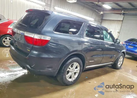2013 Dodge Durango Crew from USA, damaged, VIN 1C4RDJDG8DC676435